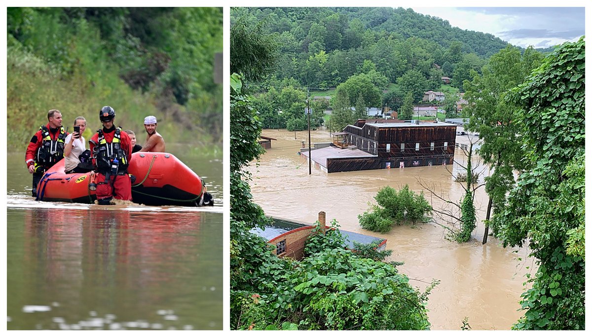 Översvämningarna skördar fler liv i Kentucky.